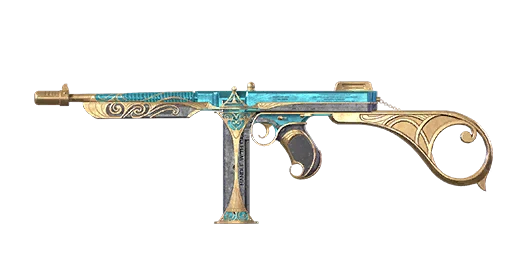 Teal Enigma - Thompson SMG