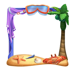 Summer Beach Avatar Frame