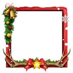 Christmas Reindeer Avatar Frame