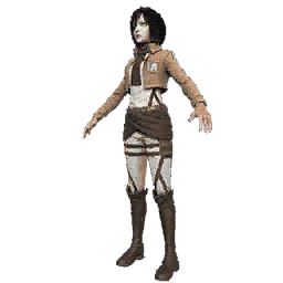 Mikasa Ackermann Character Set