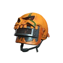 Angry Pumpkin Helmet