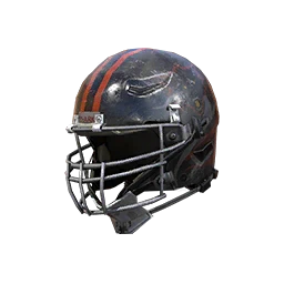 Black Football Helmet (Wolves)