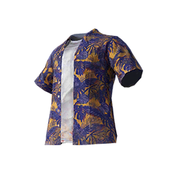 Summertime Hawaiian Shirt (Purple)