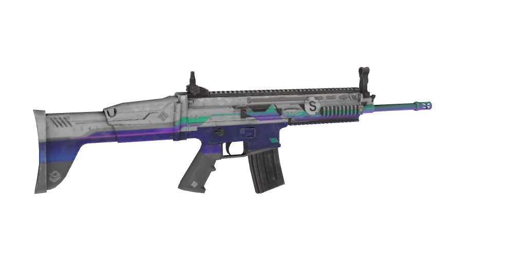 White & Purple - SCAR-L